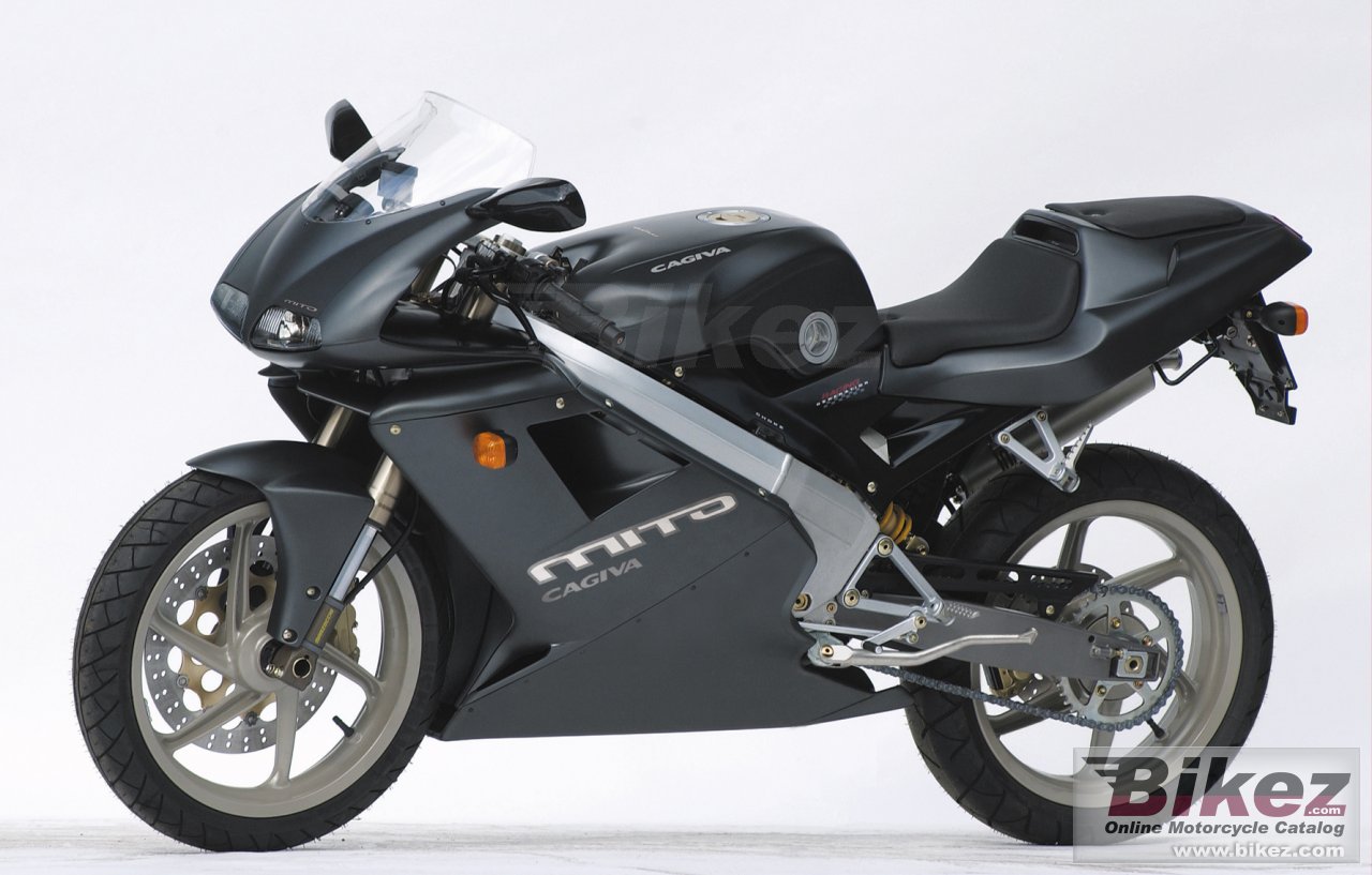 Big Cagiva mito 125 picture and wallpaper from Bikez.com